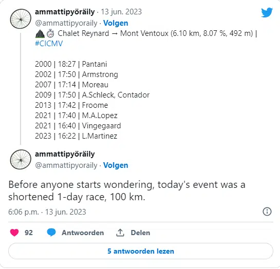 Lenny Martinez (Groupama FDJ) bate recorde de Vingegaard, Armstrong e Pantani. 1 image 187