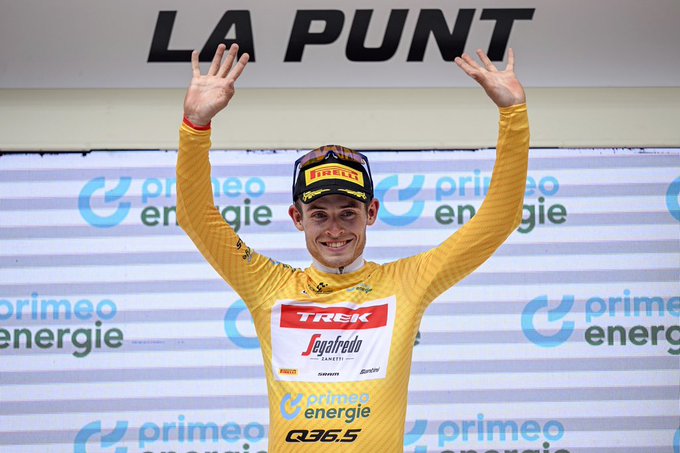 TOUR DE SUISSE 2023: Classificação Geral após a 5ª etapa; com retomada de  camisa amarela