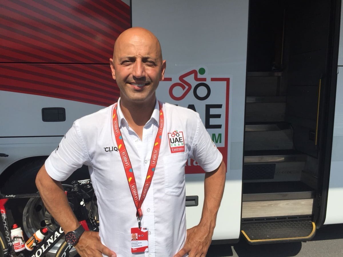 girodociclismo.com.br diretor da uae team emirates nao esconde a apreensao sobre o temivel pico del buitre image