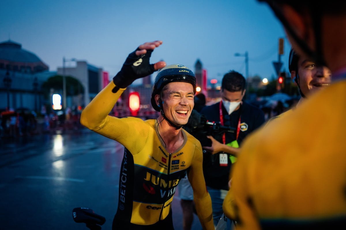 girodociclismo.com.br primoz roglic admite que queda o prejudicou durante a 3a etapa da vuelta a espana image