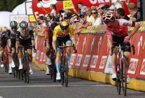 girodociclismo.com.br tour de pologne 2023 resultados da 5a etapa van der berg vence joao almeida 3o colocado assista o video image