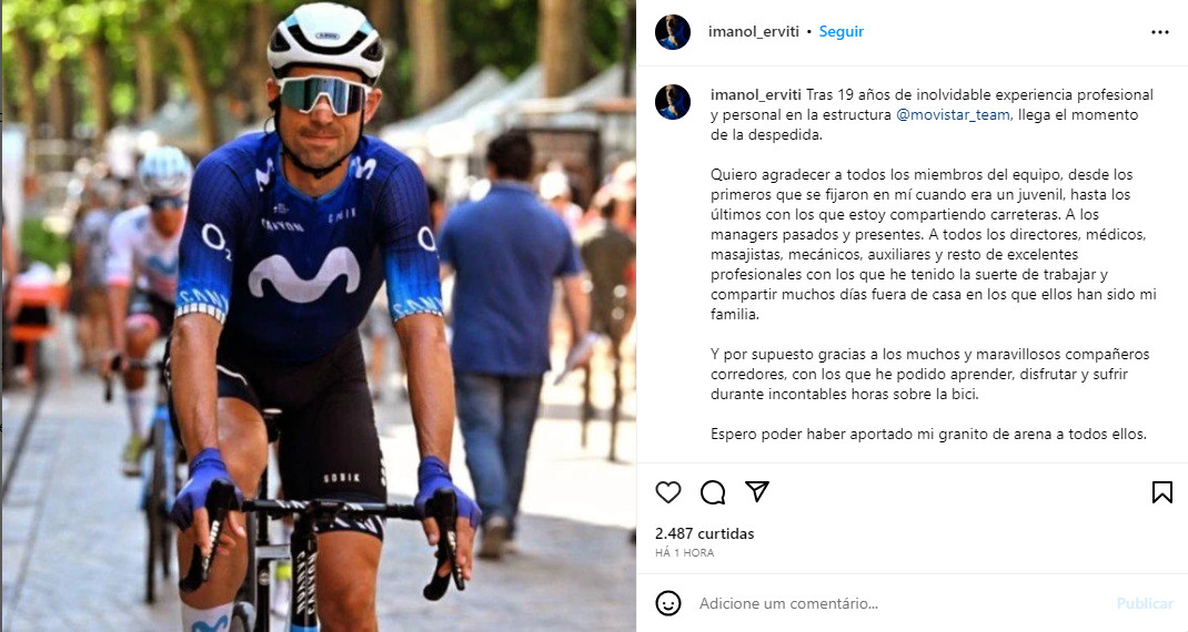 girodociclismo.com.br um dos principais ciclistas da movistar anuncia aposentadoria image