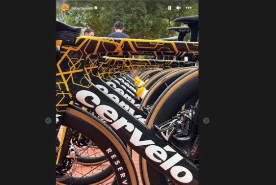 girodociclismo.com.br cervelo da visma lease a bike surge a primeira imagem da nova pintura para 2024 image