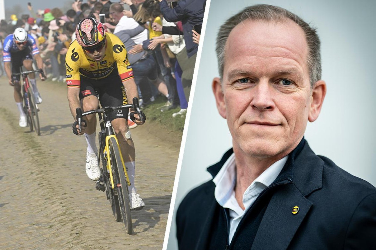 girodociclismo.com.br diretor da jumbo visma afirma se wout van aert nao furar um pneu ele provavelmente vencera a paris roubaix 2024 image 2