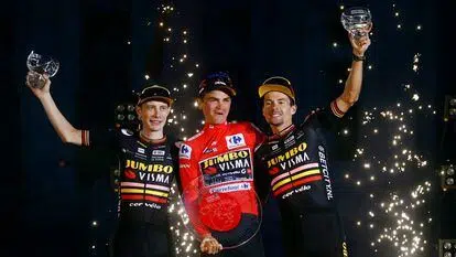 Jonas Vingegaard revela: "Se Sepp Kuss, não estivesse forte, eu teria vencido a Vuelta, com alegria" 2 girodociclismo.com.br jonas vingegaard revela se sepp kuss nao estivesse forte eu teria vencido a vuelta com alegria image 2