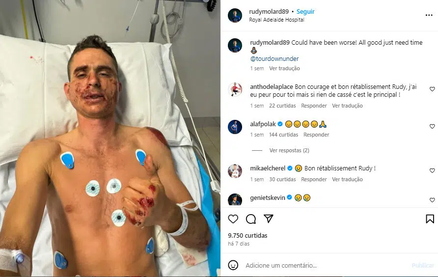 Francês permanece hospitalizado após severa queda, ele revela progresso na recuperação 2 girodociclismo.com.br frances permanece hospitalizado apos severa queda ele revela progresso na recuperacao image