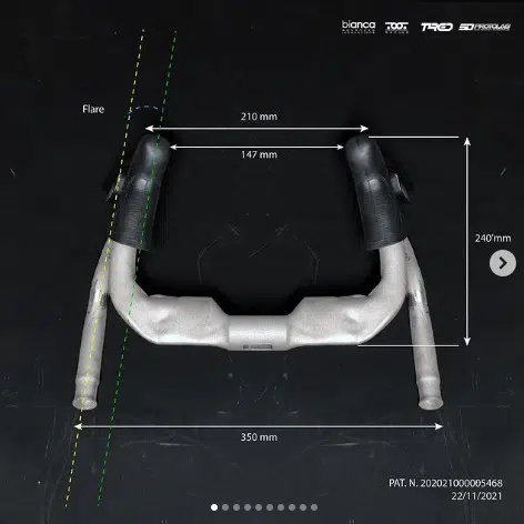 Regra da UCI é contornada em guidão feito em 3D, de acordo com fabricante italiano 4 girodociclismo.com.br regra da uci e contornada em guidao feito em 3d de acordo com fabricante italiano image 1