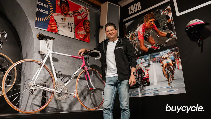 girodociclismo.com.br jan ullrich leva a leilao uma das suas mais iconicas biclcicletas preco inicial e 99 999 euros image 1