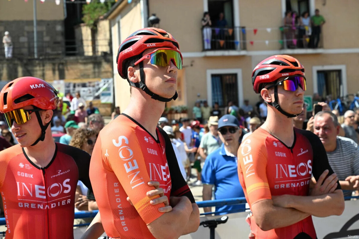 girodociclismo.com.br capitao da ineos grenadiers recebe cartao amarelo na vuelta a burgos novas medidas da uci ja estao em vigor image 3