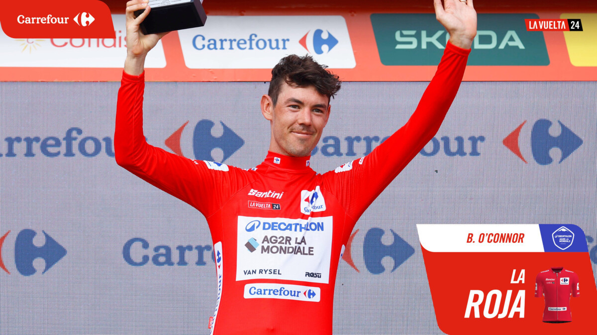 girodociclismo.com.br vuelta a espana classificacao geral apos a 8a etapa ben oconnor continua lider com grande reducao de diferenca para primoz roglic image 1