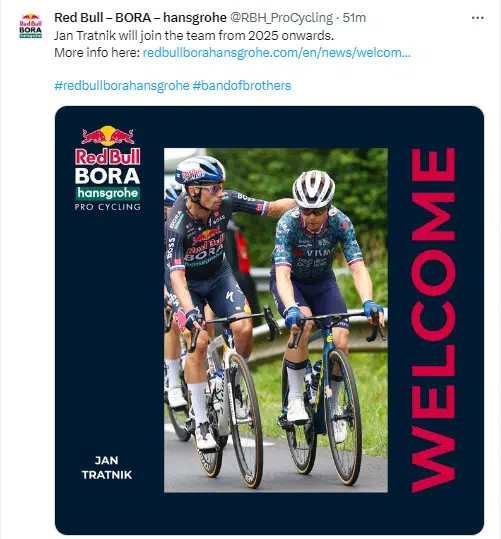 girodociclismo.com.br red bull bora anuncia grande contratacao junto a visma lease a bike primoz roglic tera novo gregario image 2