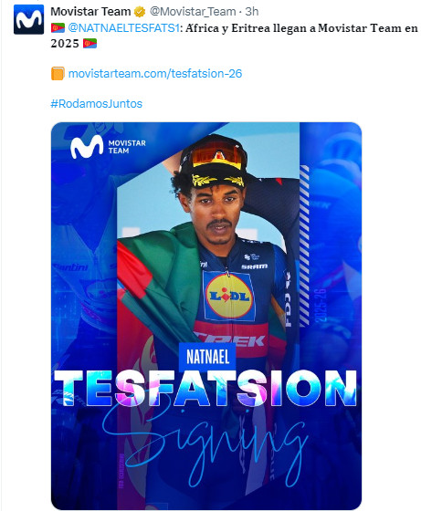 girodociclismo.com.br movistar anuncia quarta contratacao para 2025 ciclista deixa a lidl trek apos duas temporadas image