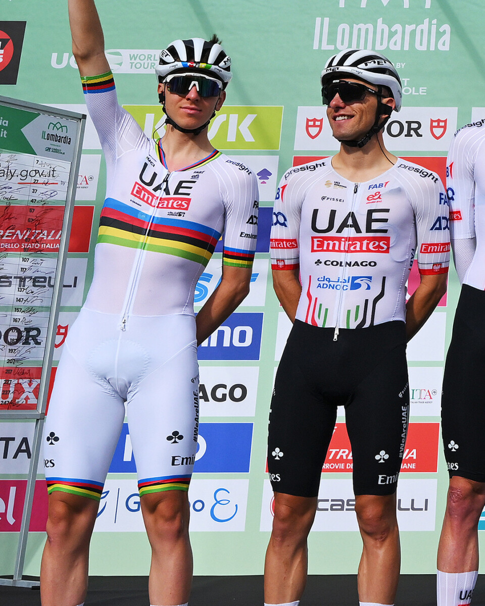 girodociclismo.com.br tadej pogacar surpreende e estreia novo uniforme na il lombardia image 1