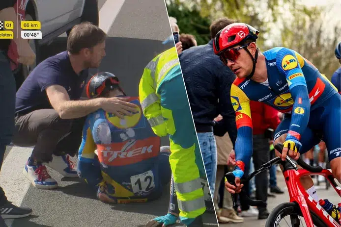 girodociclismo.com.br apos grave queda de wout van aert iconica descida e retirada de classica na belgica assista o video image 2