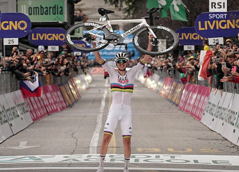 girodociclismo.com.br o que torna tadej pogacar especial na italia ouco que e uma pena que ele nao nasceu 100 km a oeste afirma agente do campeao mundial pogacar il lombardia 2024