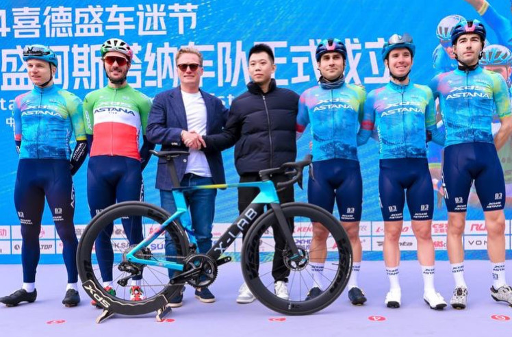 girodociclismo.com.br ciclista da xds astana team fala sobre a inedita bicicleta chinesa no worldtour superar a cervelo e muito dificil image