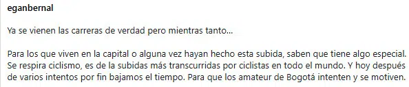 girodociclismo.com.br egan bernal termina treino com quebra de recorde em iconica montanha na colombia confira image 2