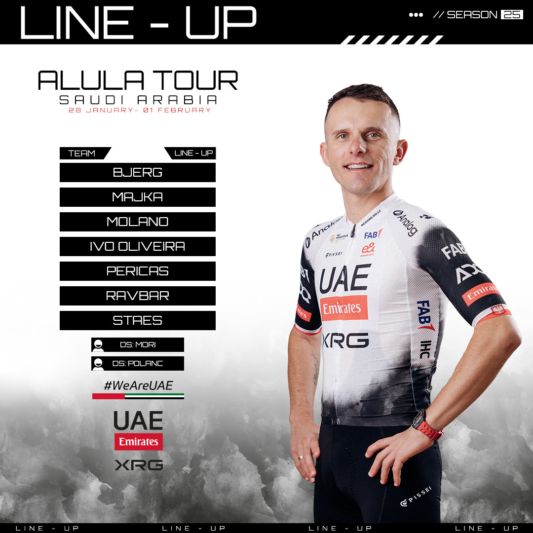 girodociclismo.com.br uae team emirates anuncia equipes para importantes competicoes antonio morgado e ivo oliveira farao suas estreias em 2025 image 3