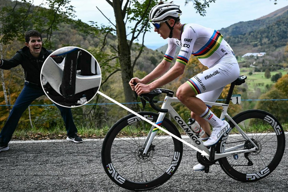 girodociclismo.com.br wout van aert segue tadej pogacar e surge utilizando pedivelas 165mm image