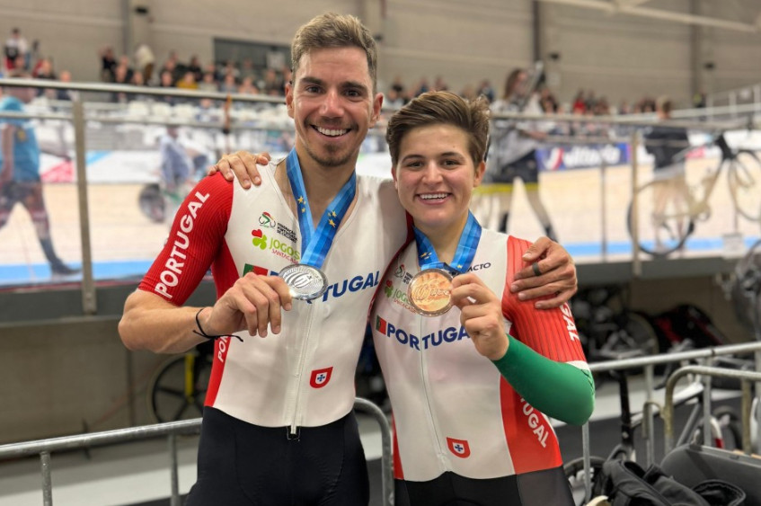 girodociclismo.com.br ciclista portuguesa maria martins e bronze no europeu de pista voltei a sentir me competitiva assista a chegada image