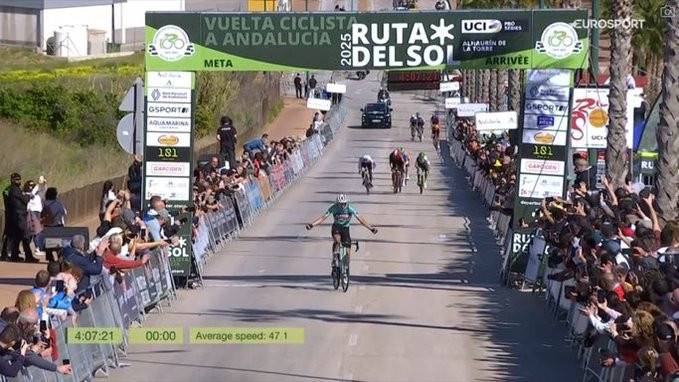 girodociclismo.com.br diego uriarte vence 4a etapa da ruta del sol em dia da fuga pavel sivakov mantem lideranca confira os resultados e a chegada image