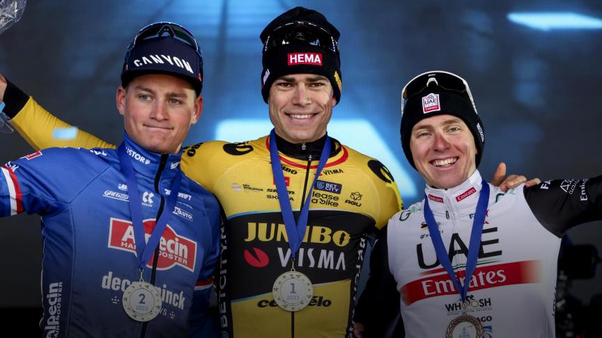 girodociclismo.com.br pogacar e van der poel sao muito mais calmos wout van aert sofre mais estresse diretor esportivo compara os tres icones do ciclismo image 4