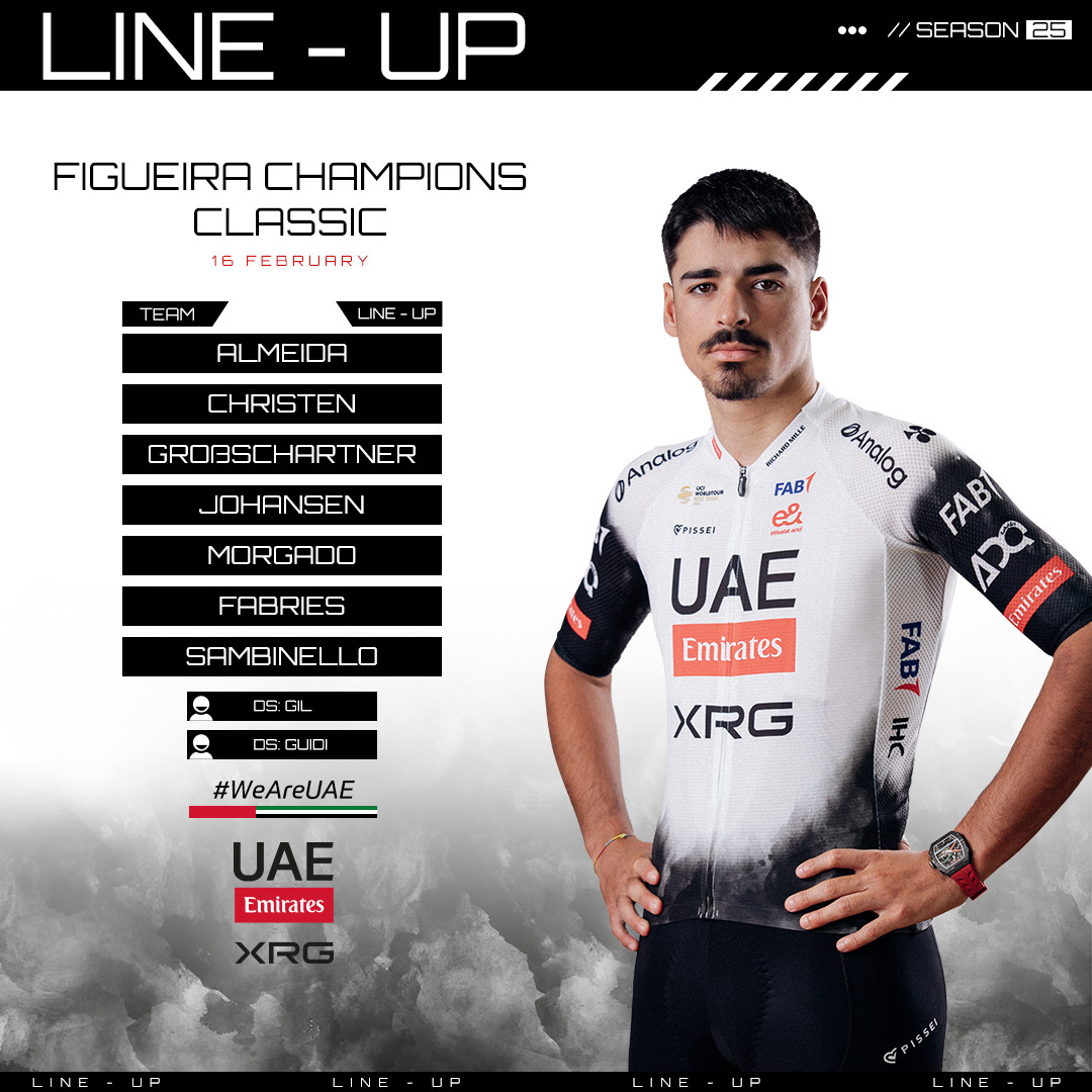 girodociclismo.com.br uae team emirates apresenta equipe para a figueira champions classic joao almeida liderara equipe com 4 portugueses image 12