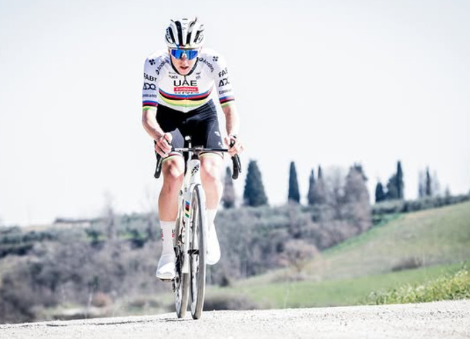 girodociclismo.com.br campeao italiano admite espero que pogacar ataque cedo a disputa e pelo 2o lugar ciclista enfrenta sua 10a strade bianche image 2