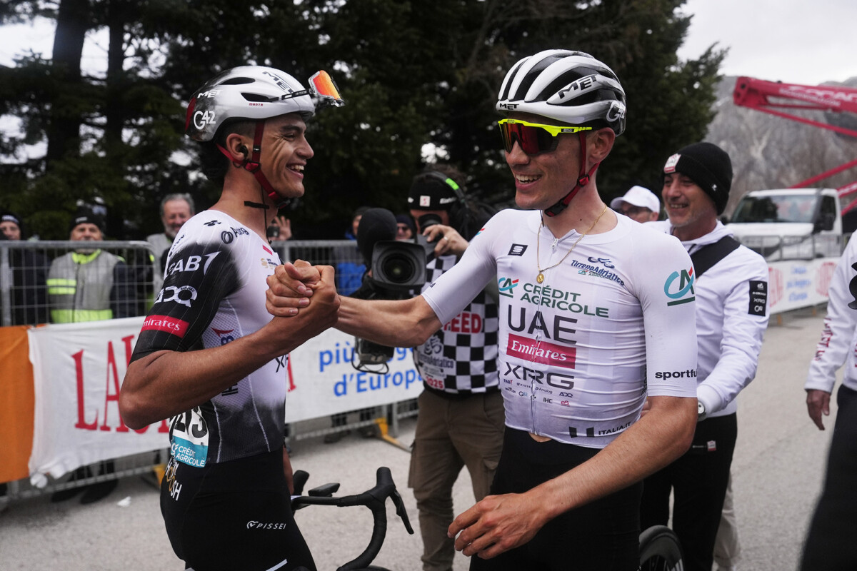 girodociclismo.com.br juan ayuso da detalhes do ataque vitorioso na tirreno adriatico sofri na roda de isaac del toro mas os outros tambem assista o video image 6