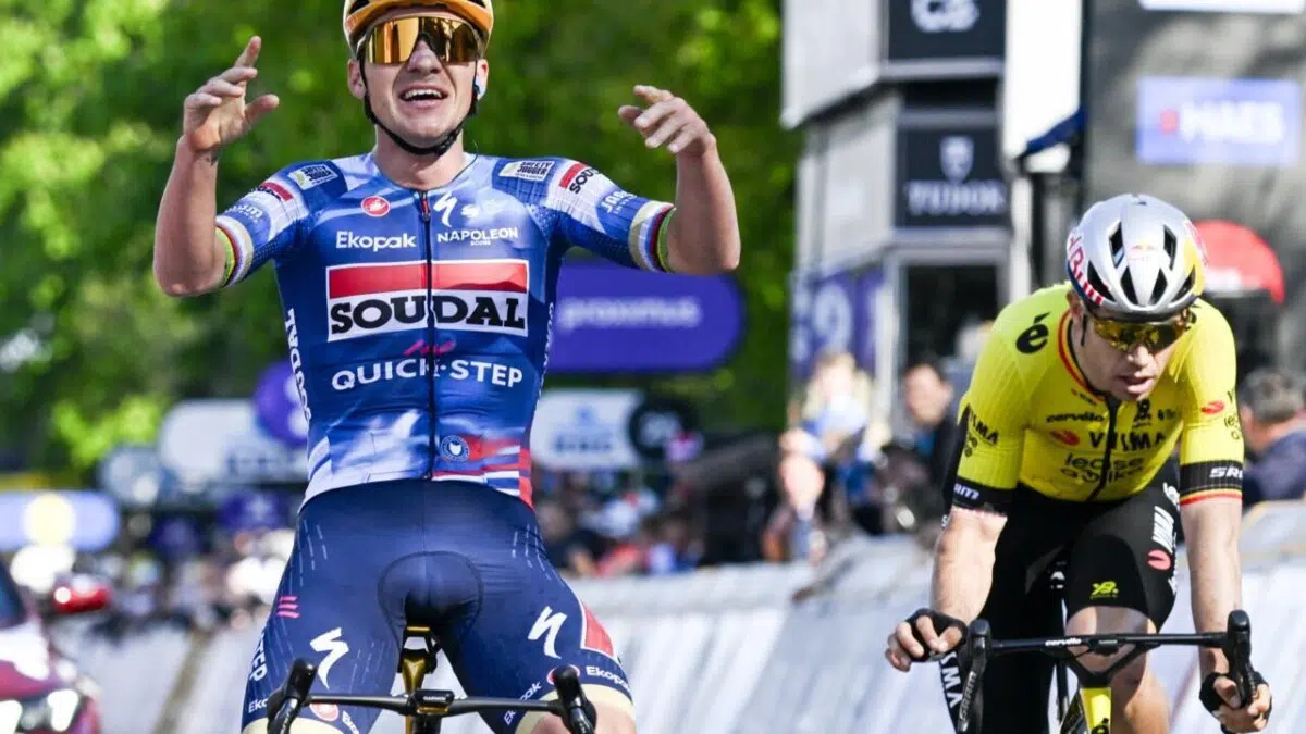 girodociclismo.com.br remco evenepoel e esposa oumi celebram retorno em video no tiktok estamos de volta estamos de volta assista os videos image