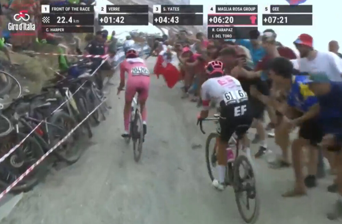 Giro dItalia: Mudança total! Isaac del toro perde Maglia Rosa, Simon Yates é campeão e Chris Harper vence 20ª etapa; confira os resultados e a chegada 9 girodociclismo.com.br giro ditalia confira os resultados e a chegada image 200