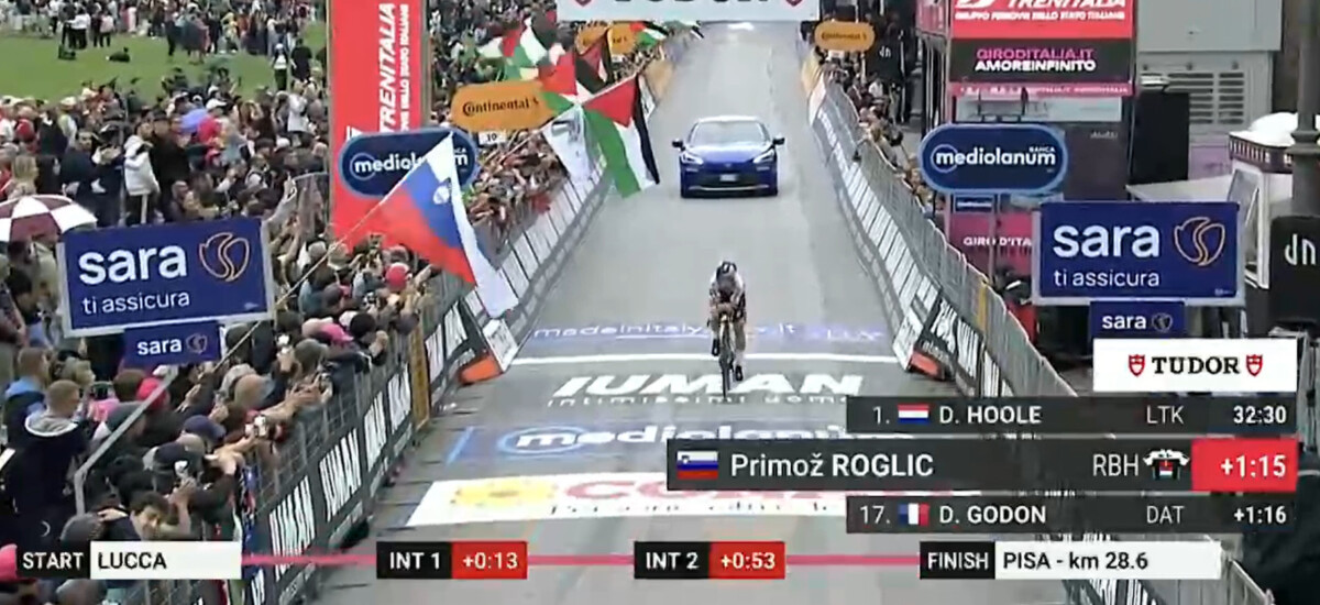 Giro d'Italia: Daan Hoole vence contrarrelógio e Isaac del Toro mantém a Maglia Rosa sob chuva; confira os resultados e a chegada 7 girodociclismo.com.br giro ditalia daan hoole vence contrarrelogio confira os resultados e a chegada image 43