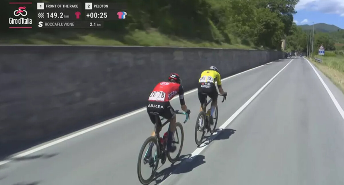 Giro d'Italia: Grande fuga abre a 8ª etapa, 18 ciclistas escapados prometem ação na etapa 1 girodociclismo.com.br giro ditalia grande fuga abre a 8a etapa image
