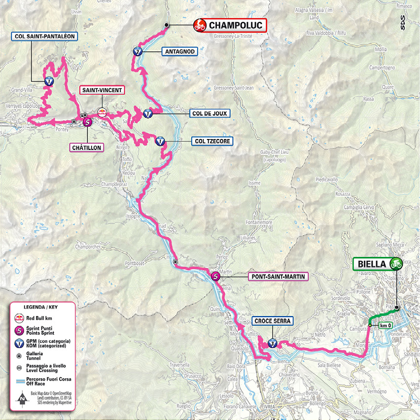 Giro d'Italia: Prévia da 19ª etapa; Etapa Rainha com 5.000 metros de altimetria pode decidir a competição nesta sexta-feira 1 girodociclismo.com.br giro ditalia previa da 19a etapa a etapa rainha com 5 000 metros de altimetria pode decidir a competicao image 12