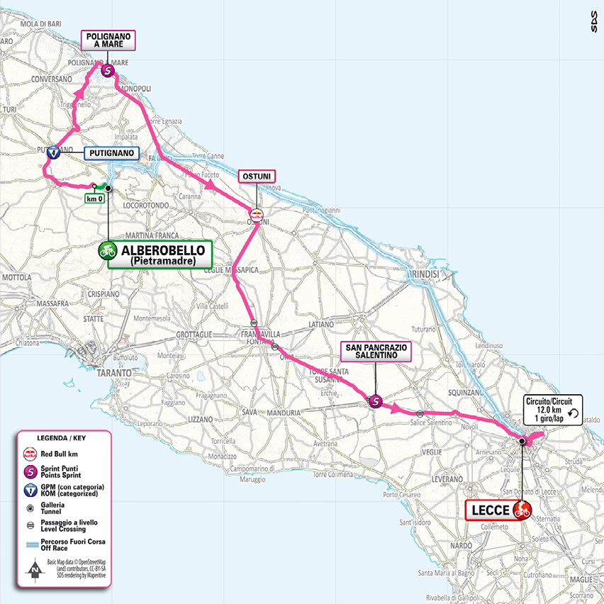 Giro d'Italia: Prévia da 4ª etapa, sprinters puros terão sua primeira oportunidade 1 girodociclismo.com.br giro ditalia previa da 4a etapa sprinters puros terao sua primeira oportunidade image
