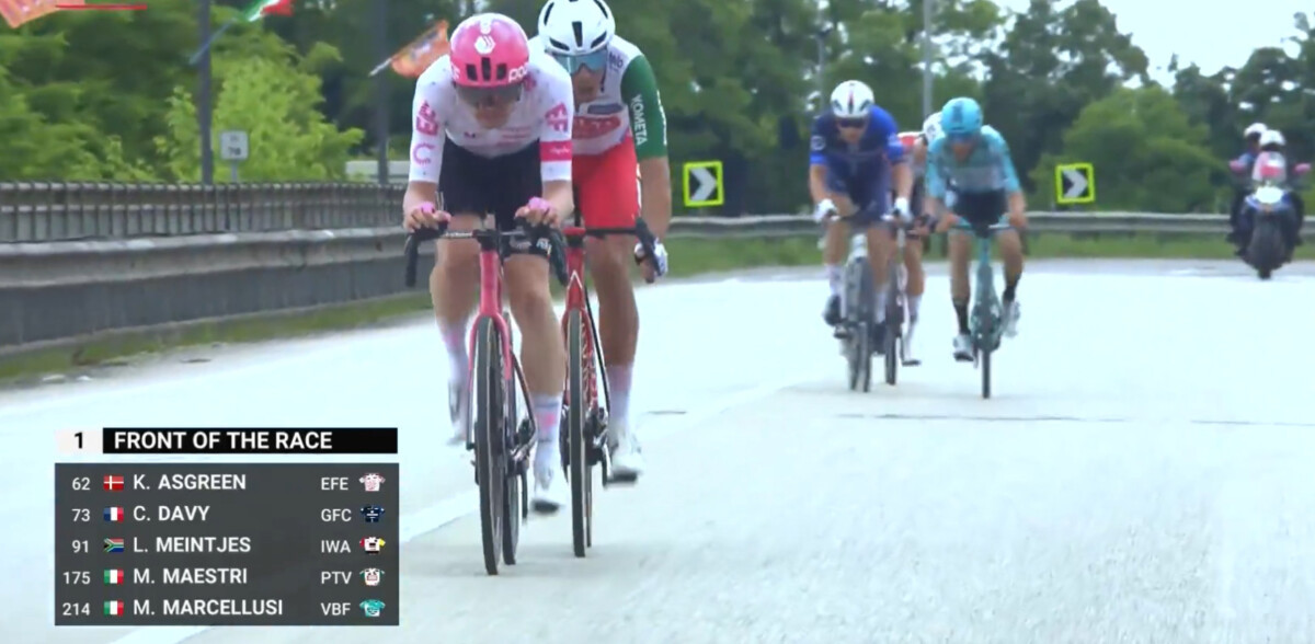 Giro d'Italia: Kasper Asgreen vence 14ª etapa marcada por grande queda e mudanças na classificação geral; confira os resultados e a chegada 2 girodociclismo.com.br giro ditalia resultados da 14a etapa image 19