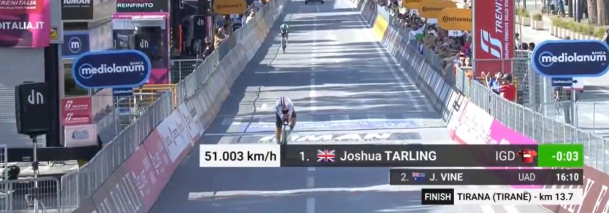 Giro d'Italia: Josh Tarling vence contrarrelógio, Primoz Roglic assume liderança por 1 segundo; confira os resultados e a chegada 6 girodociclismo.com.br giro ditalia vence contrarrelogio e assume lideranca confira os resultados e a chegada image 12