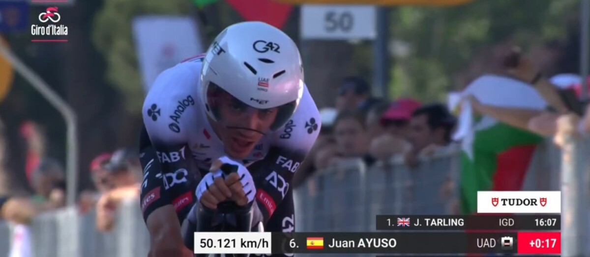 Giro d'Italia: Josh Tarling vence contrarrelógio, Primoz Roglic assume liderança por 1 segundo; confira os resultados e a chegada 7 girodociclismo.com.br giro ditalia vence contrarrelogio e assume lideranca confira os resultados e a chegada image 16