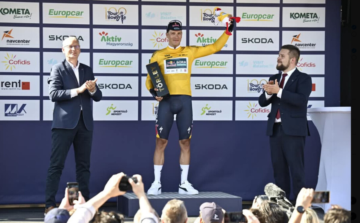 Danny van Poppel surpreende favoritos e vence 1ª etapa do Tour da Hungria, confira os resultados e a chegada 1 girodociclismo.com.br image image 64
