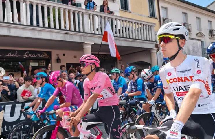 Juan Ayuso aceita papel de gregário de Isaac Del Toro no Giro d'Itália "esperamos que ele consiga defender a liderança"; assista o vídeo 1 girodociclismo.com.br juan ayuso aceita papel de gregario a isaac del toro no giro ditalia esperamos que ele consiga defender a lideranca image