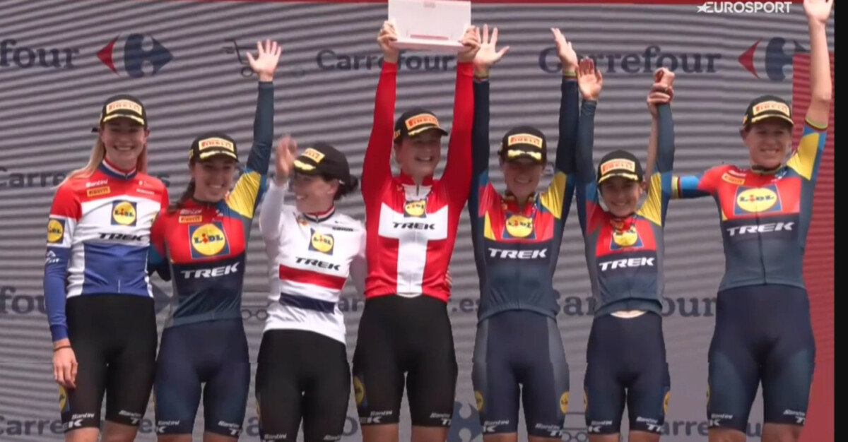 La Vuelta Femenina: Lidl-Trek vence contrarrelógio, Ellen van Dijk é a 1ª líder, confira os resultados e a chegada 4 girodociclismo.com.br lidl trek vence novamente o contrarrelogio por equipes na vuelta femenina image 20