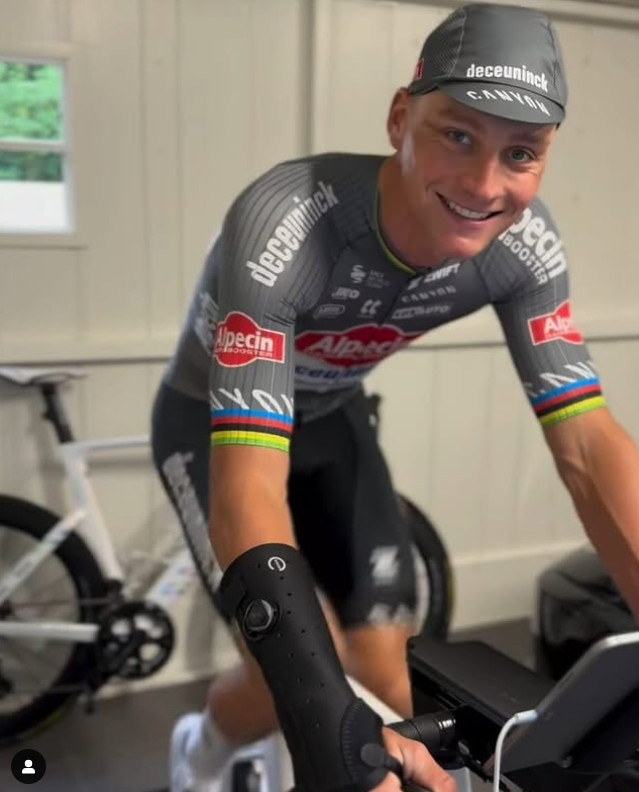 girodociclismo.com.br mathieu van der poel retorna aos treinos apos fratura holandes com retorno mais rapido que o esperado image 1