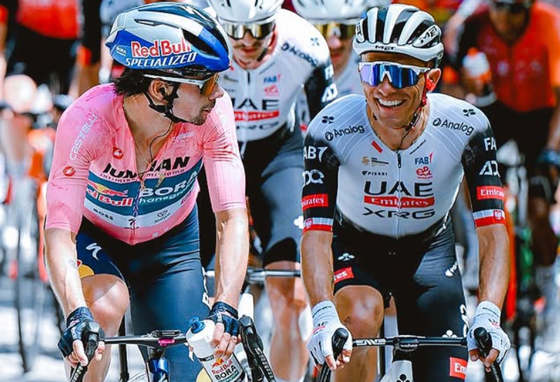 Primoz Roglic entrega a Maglia Rosa e minimiza perdas antes de desafiadora etapa "ainda há muitos dias pela frente” 2 girodociclismo.com.br primoz roglic entrega a maglia rosa e minimiza perdas antes de desafiadora etapa ainda ha muitos dias pela frente image 2
