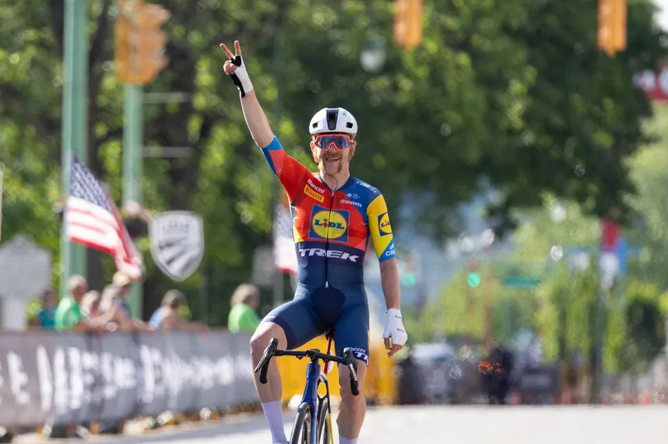 Quinn Simmons (Lidl-Trek) vence Campeonato Nacional Americano; confira os resultados e a chegada 3 girodociclismo.com.br quinn simmons vence campeonato americano de estrada pela 2a vez confira os resultados e a chegada image 5