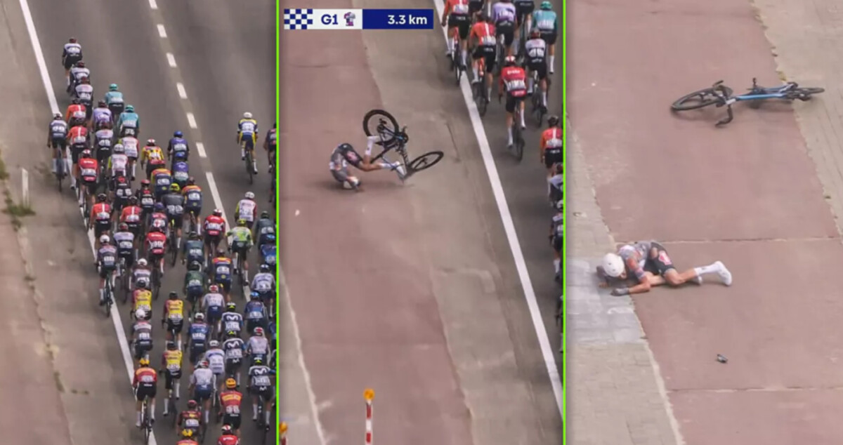 girodociclismo.com.br ciclista da alpecin recebe 2 cartoes amarelos e e suspenso atleta e o 1o com a punicao e deve ficar fora do campeonato holandes assista o video image 2