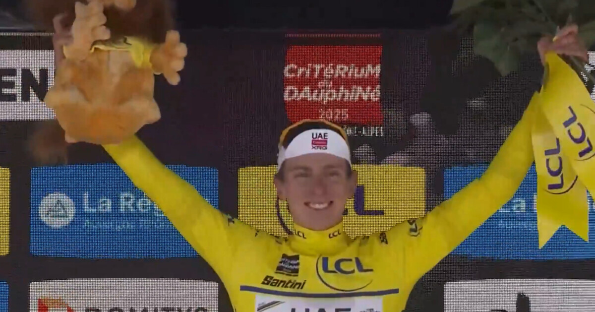 girodociclismo.com.br criterium du dauphine classificacao final tadej pogacar vence em grande demonstracao de forca confira as classificacoes finais completas image 1