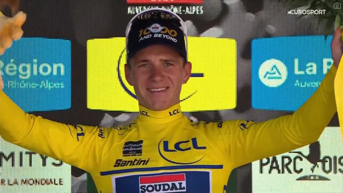 Critérium du Dauphiné: Classificação Geral após a 5ª etapa; Remco Evenepoel mantém liderança, Pogacar sobe uma posição 1 girodociclismo.com.br criterium du dauphine classificacao geral apos a 5a etapa remco evenepoel mantem lideranca pogacar sobe uma posicao image 22