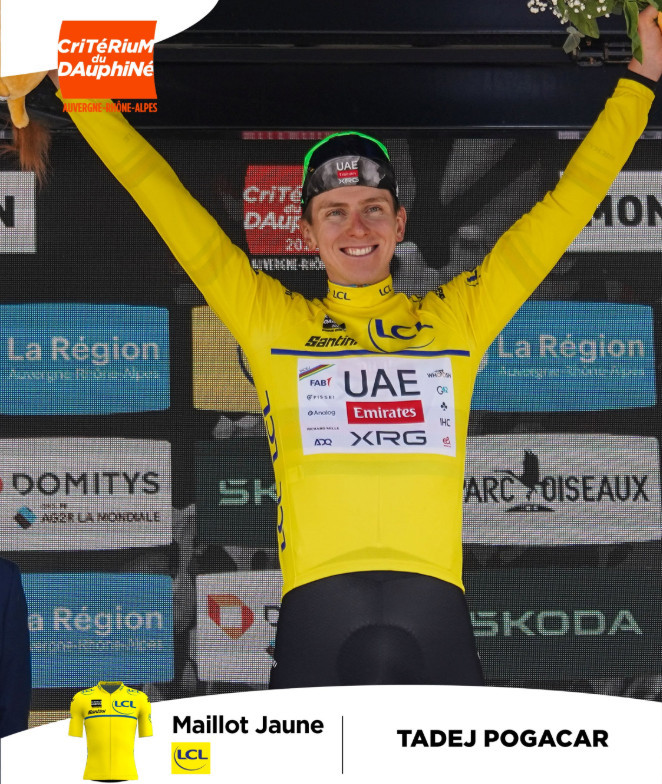 Critérium du Dauphiné: Classificação Geral após a 6ª etapa, Tadej Pogacar assume a liderança; confira as classificações completas 1 girodociclismo.com.br criterium du dauphine classificacao geral apos a 6a etapa tadej pogacar assume lideranca no momento decisivo confira as classificacoes completas image