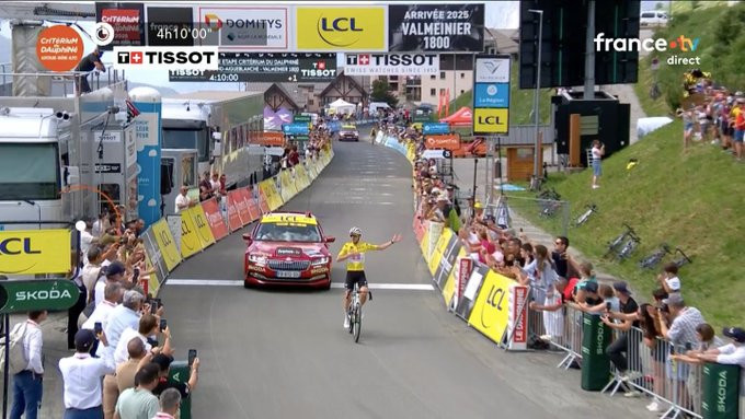 Critérium du Dauphiné: Tadej Pogacar repete espetáculo e vence a Etapa Rainha; confira os resultados e a chegada 12 girodociclismo.com.br criterium du dauphine tadej pogacar repete espetaculo e vence a etapa rainha confira os resultados e a chegada image