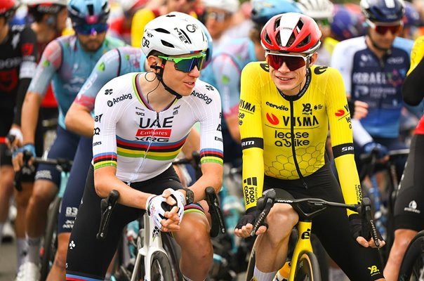 girodociclismo.com.br explosao no dauphine mads pedersen se rende ao compatriota jonas vingegaard image